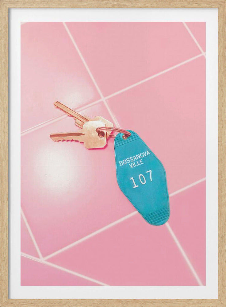 Motelzimmerschlüssel | Poster