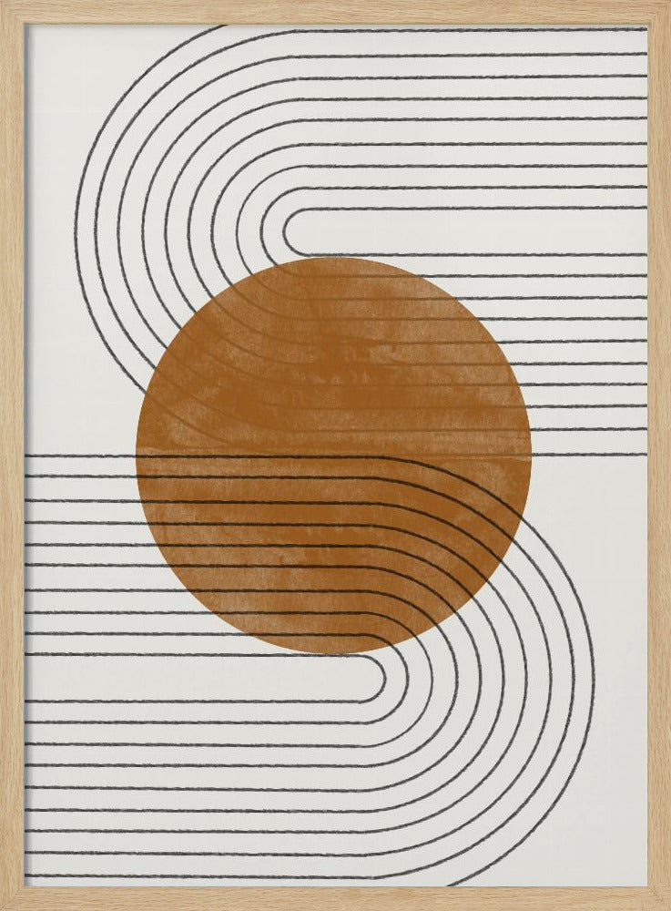 Gebogene Echos | Poster