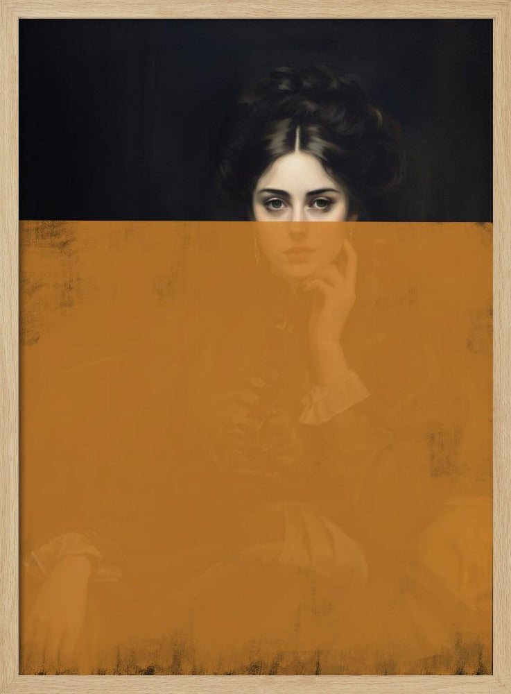 Verändertes Frauenporträt | Poster