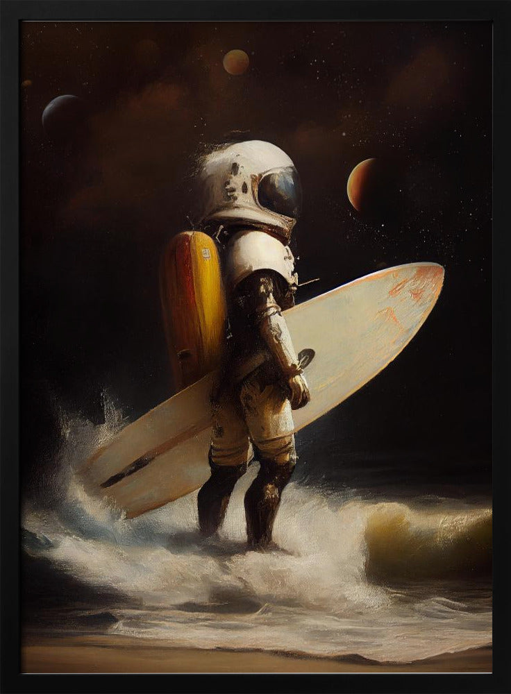 Mein Weltraum-Surftag | Poster
