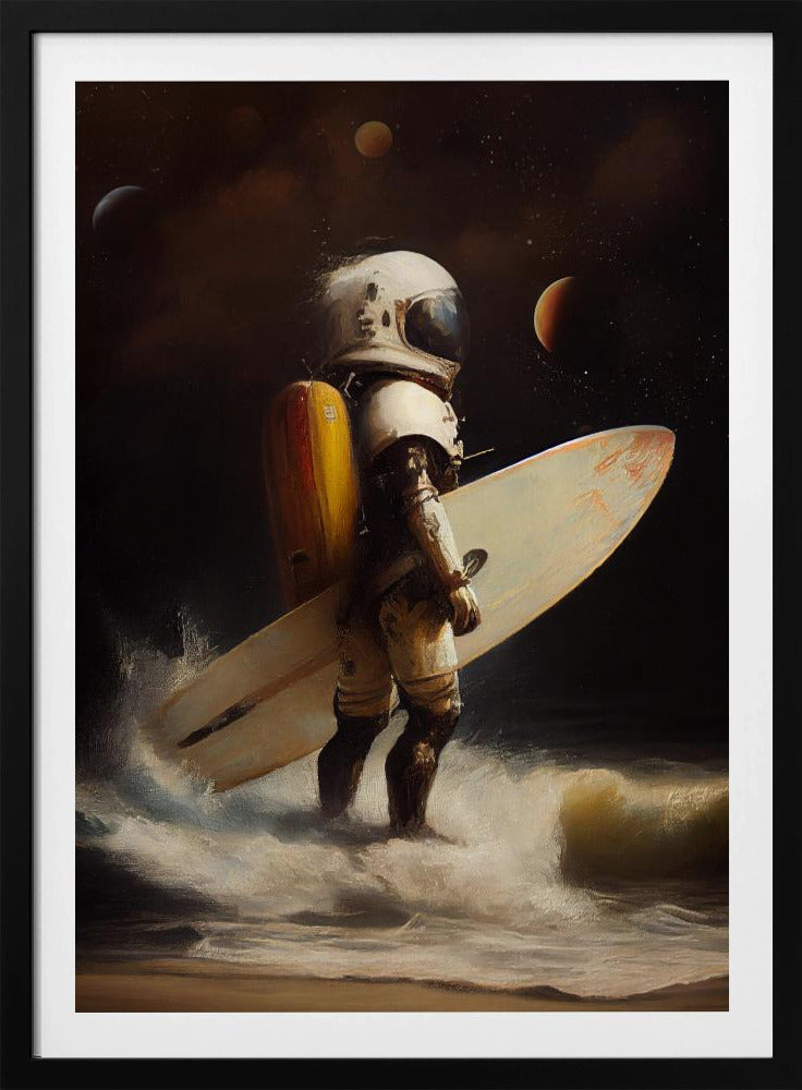 Mein Weltraum-Surftag | Poster
