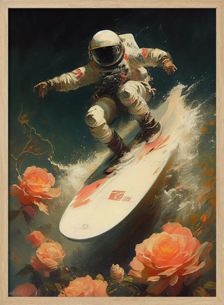 Meine Weltraumwelle | Poster