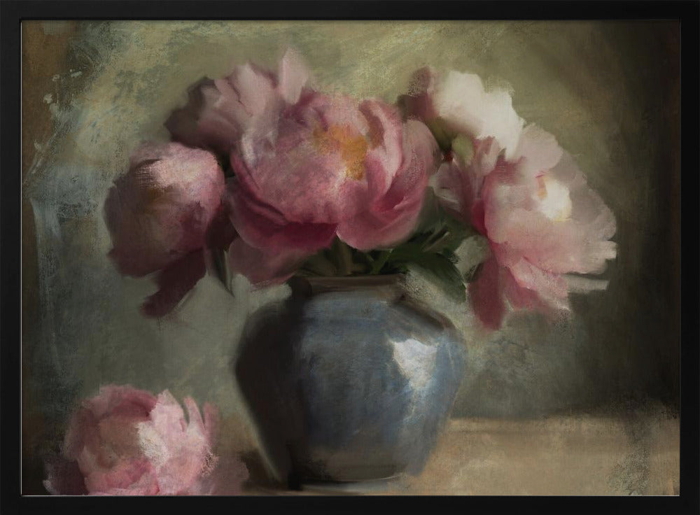 Pivoines En Rose | Poster