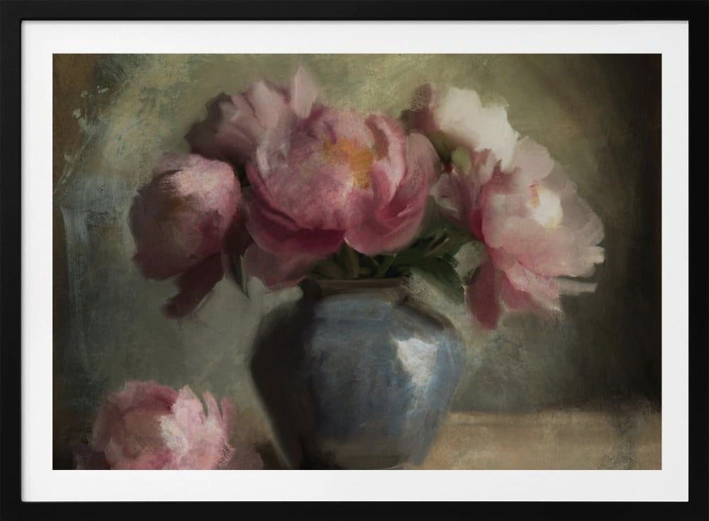 Pivoines En Rose | Poster