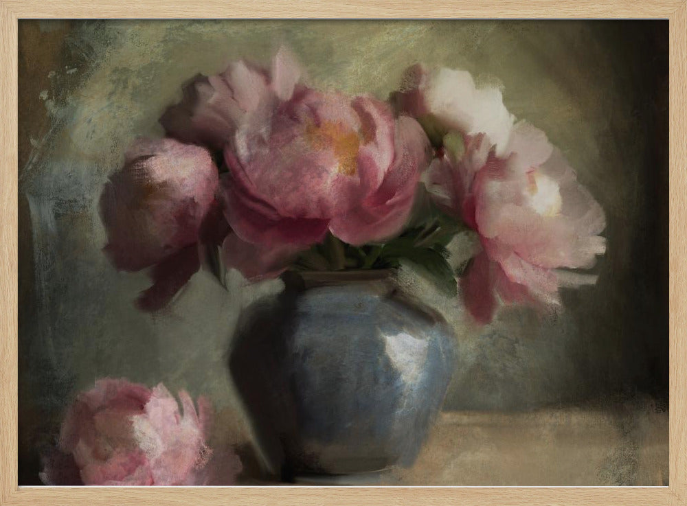 Pivoines En Rose | Poster