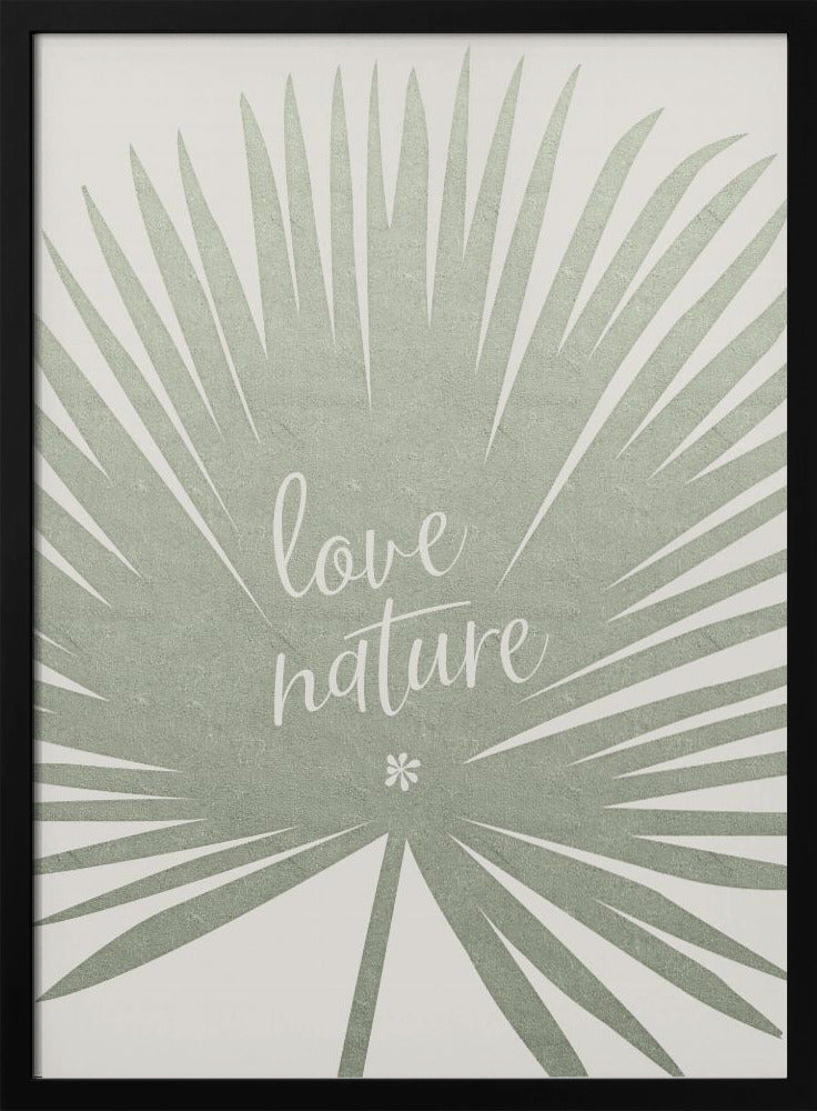 Liebe die Natur | Poster
