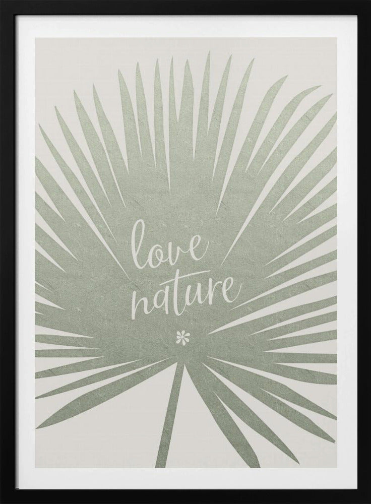 Liebe die Natur | Poster