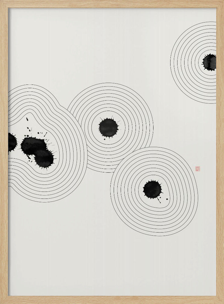 Zufälliger Zen-Garten Nr. 1 | Poster