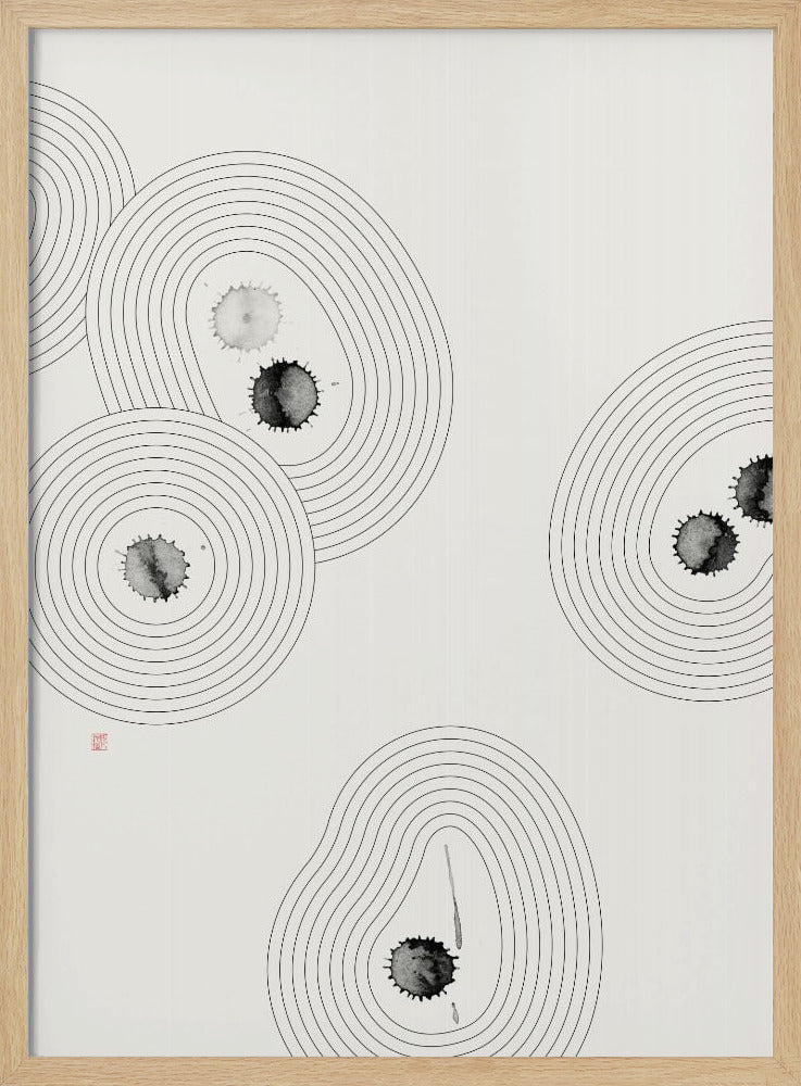 Zufälliger Zen-Garten Nr. 2 | Poster