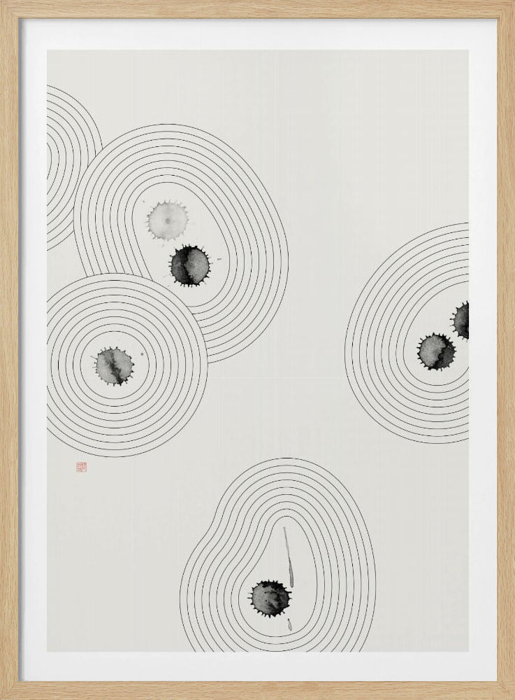 Zufälliger Zen-Garten Nr. 2 | Poster