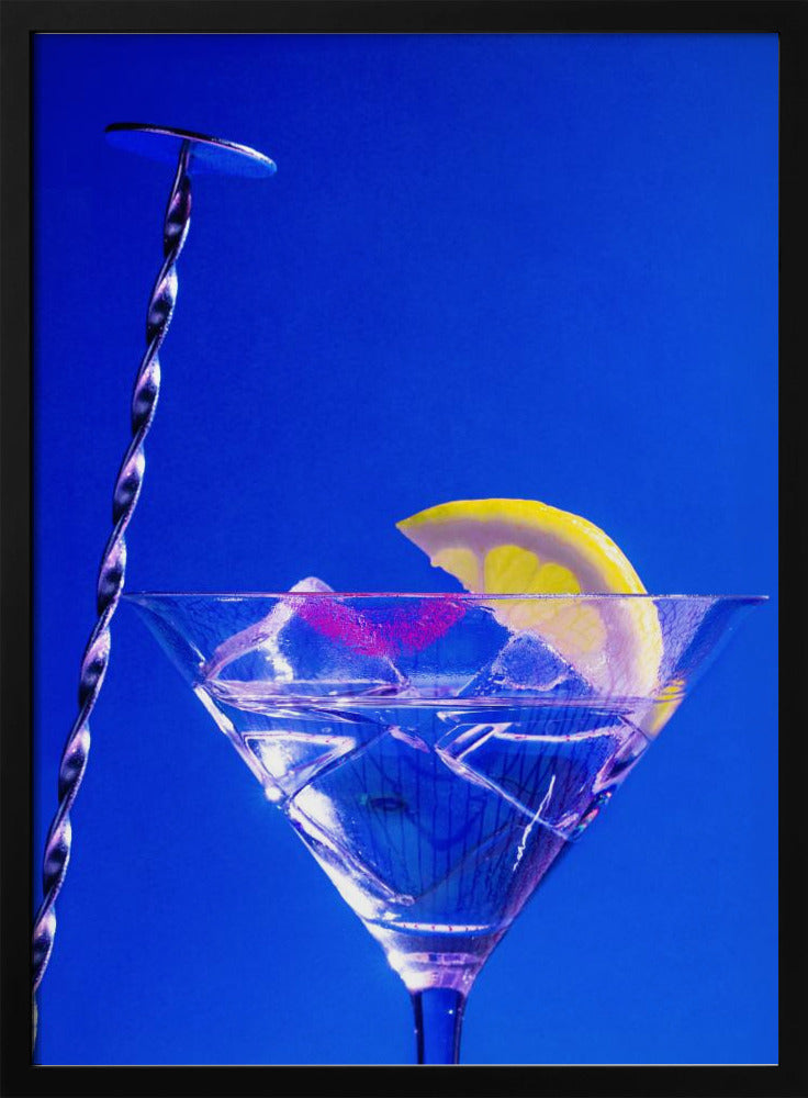 Zitronen-Twist-Martini | Poster