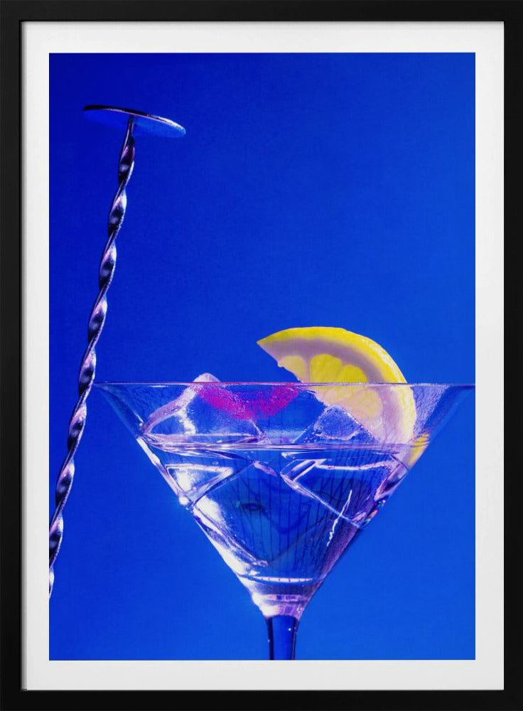 Zitronen-Twist-Martini | Poster