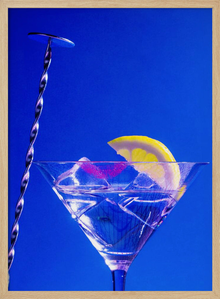 Zitronen-Twist-Martini | Poster