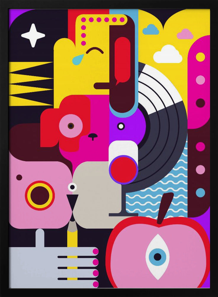 Pop Art Leben | Poster