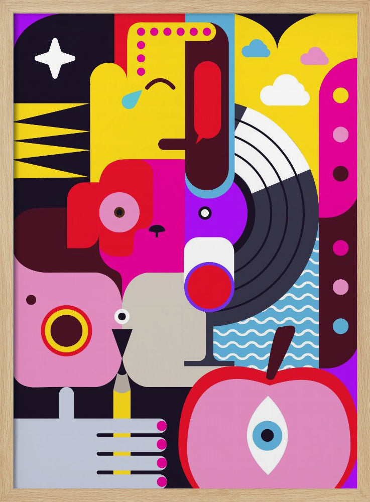 Pop Art Leben | Poster