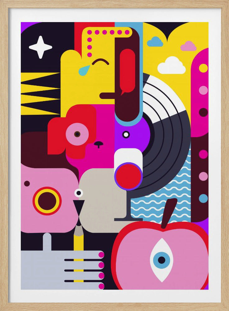 Pop Art Leben | Poster