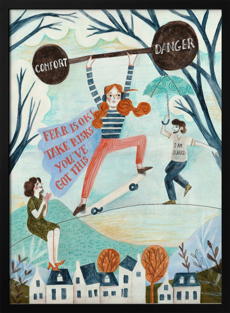 Motivierender Teenager | Poster