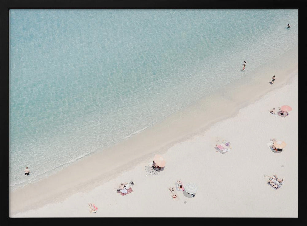 Strandansicht aus der Luft | Poster
