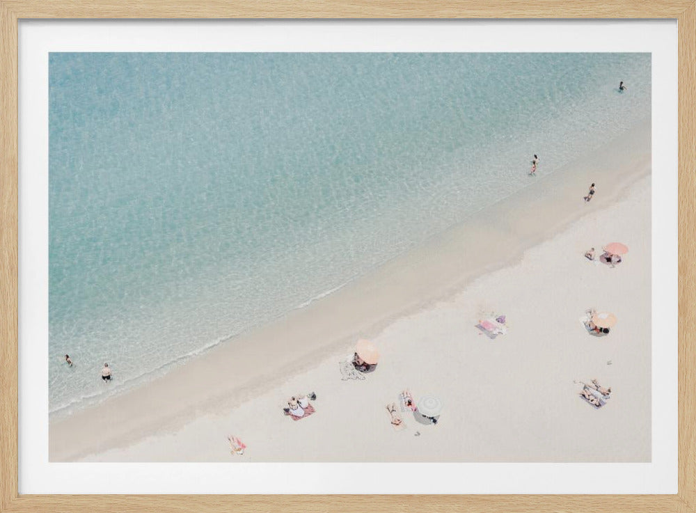 Strandansicht aus der Luft | Poster