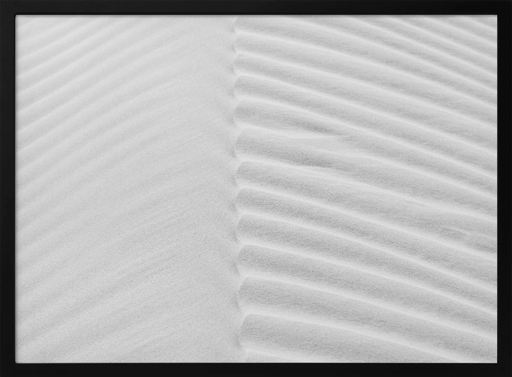 Minimalistische Sanddüne | Poster