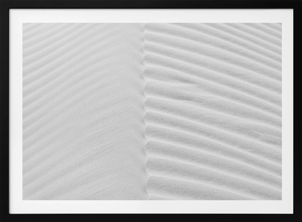 Minimalistische Sanddüne | Poster
