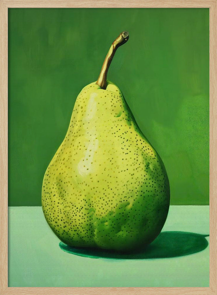 Green Pear | Poster