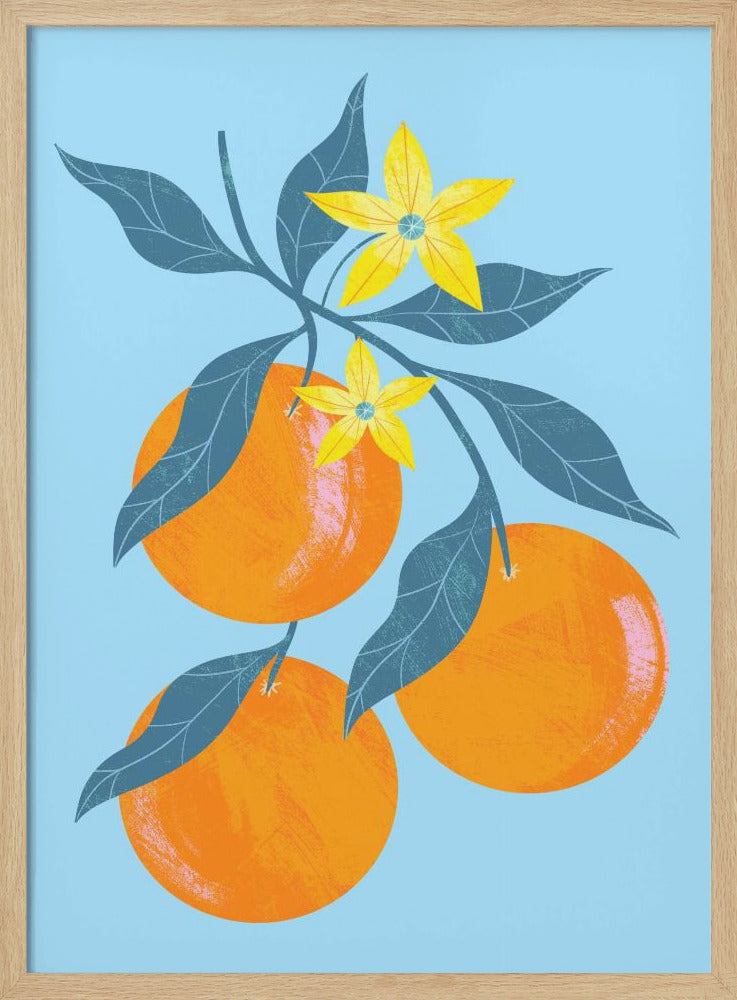 Orangenzweig | Poster