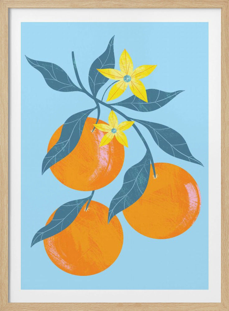 Orangenzweig | Poster