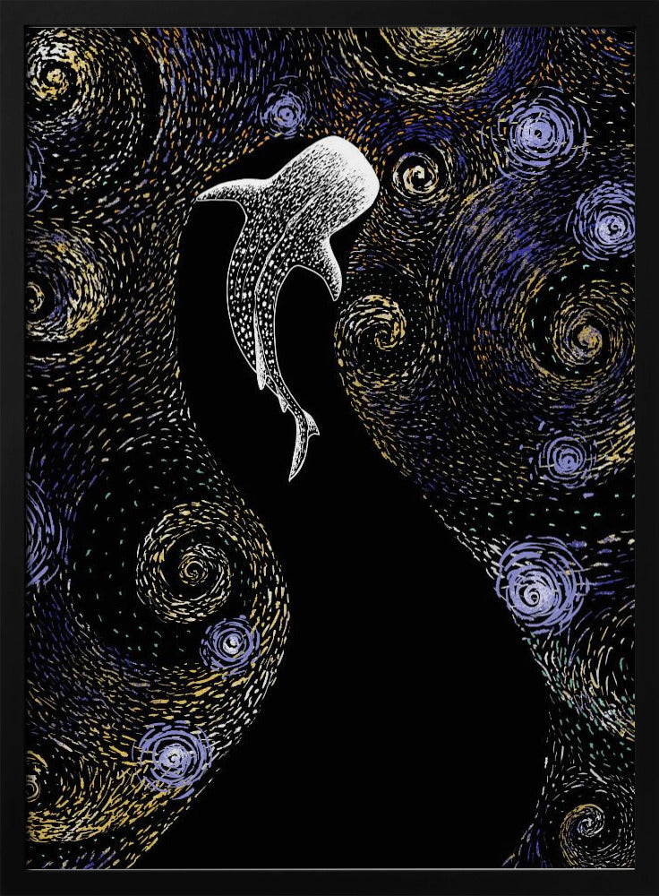 Star Eater In Van Gogh Style Colored | Poster