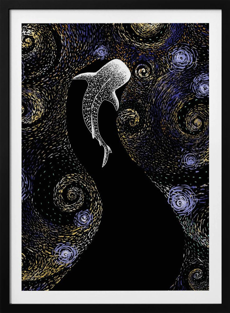 Star Eater In Van Gogh Style Colored | Poster