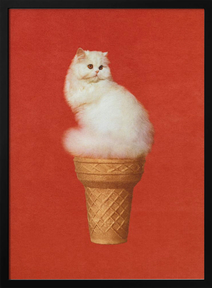 Katzeneis Rot | Poster