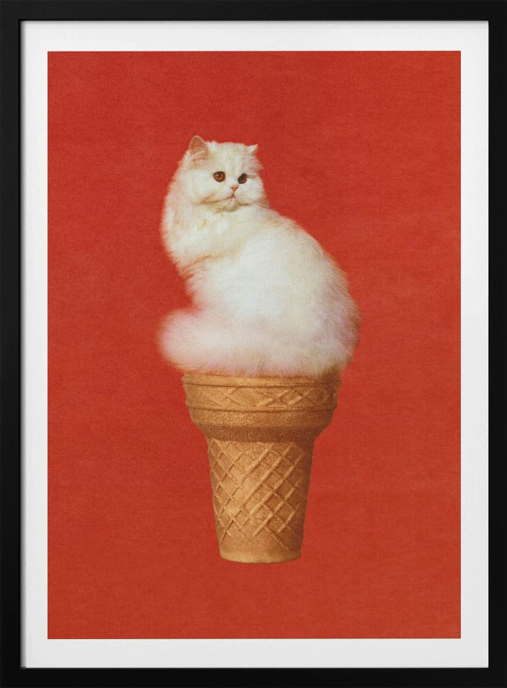 Katzeneis Rot | Poster