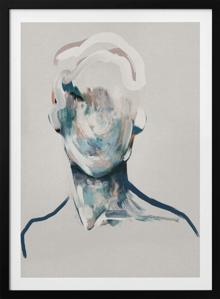 Portrait Noir Nr. I | Poster