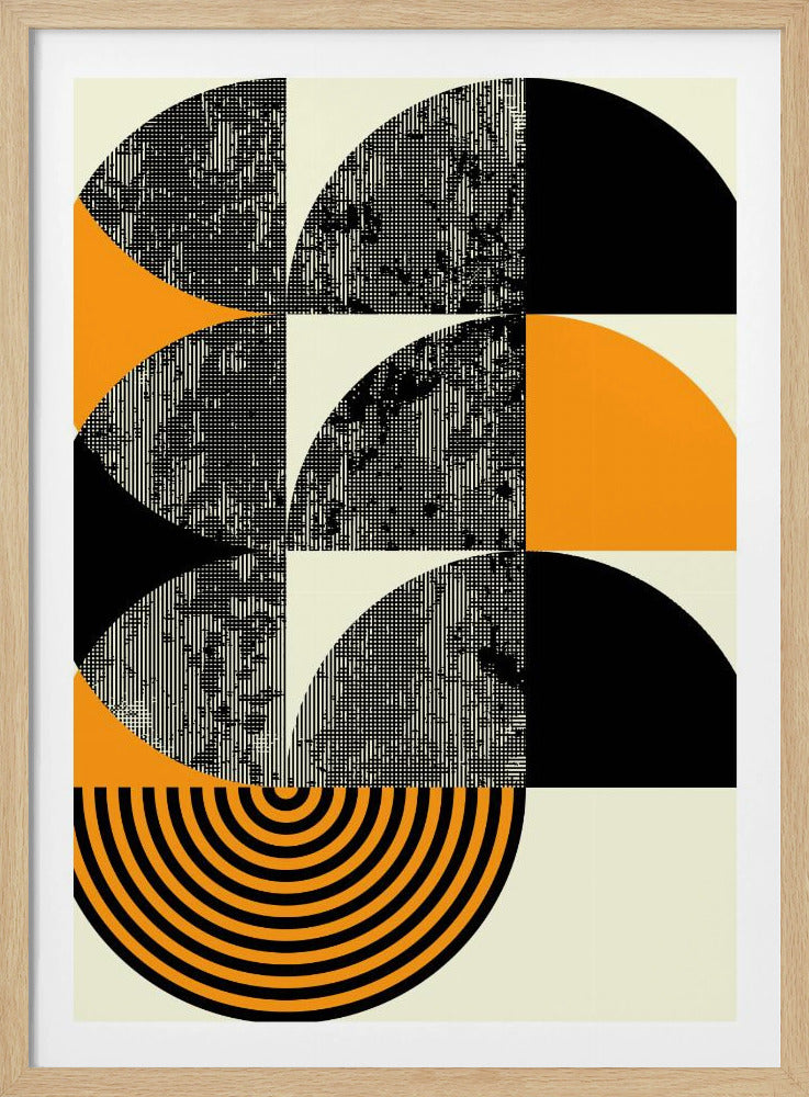 Geometrische Abstraktion Dynamisch | Poster