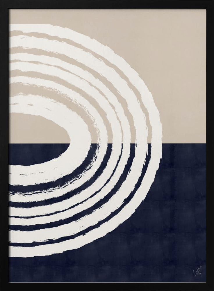 Blauer Regenbogen | Poster