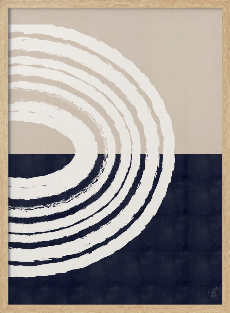 Blauer Regenbogen | Poster