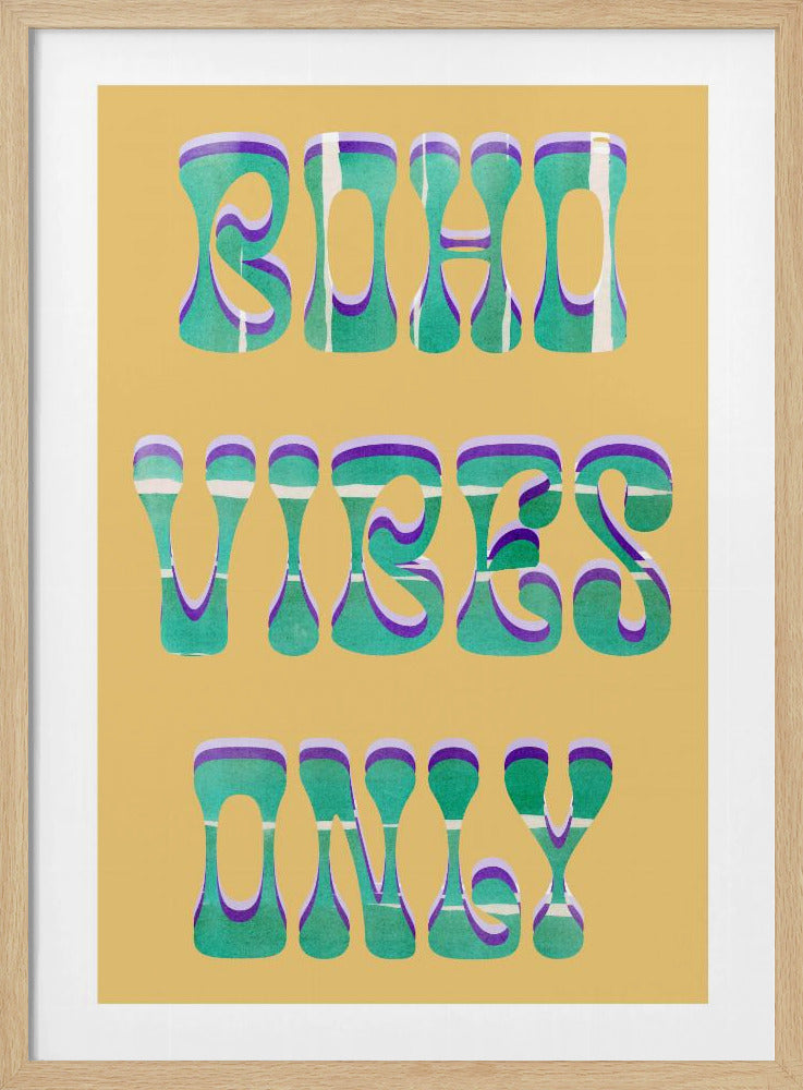 Nur Boho-Vibes | Poster