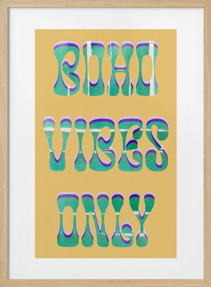Nur Boho-Vibes | Poster