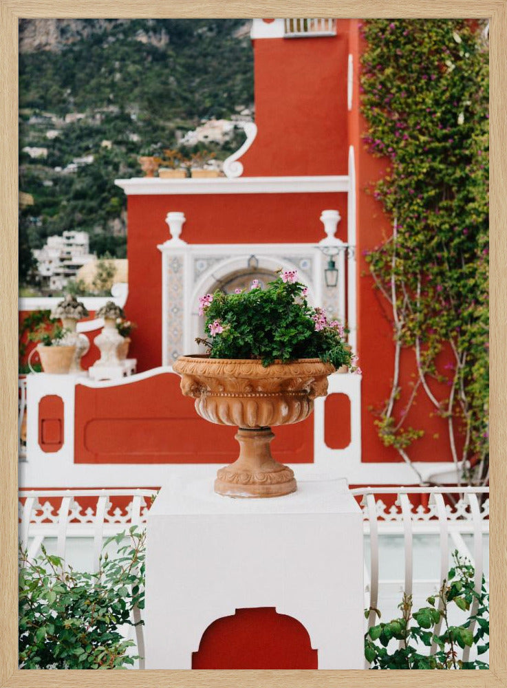 Regnerisches Positano IV | Poster