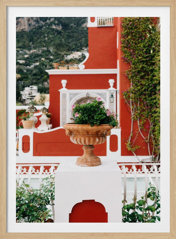 Regnerisches Positano IV | Poster