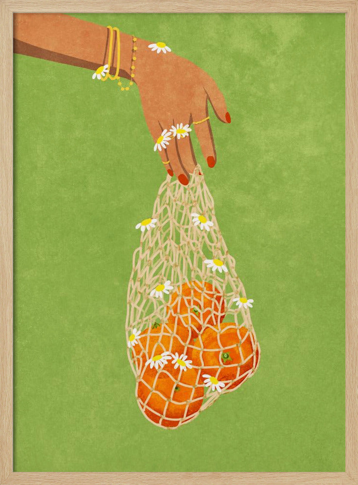 Frische Orangen | Poster