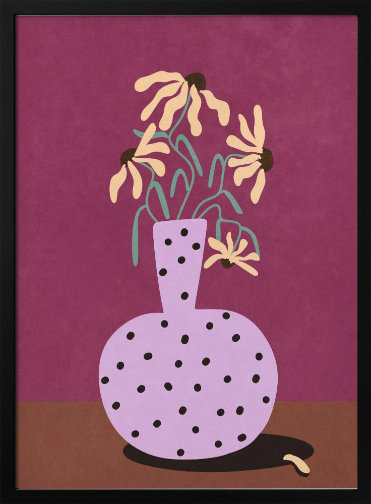 Blumen in der Vase | Poster