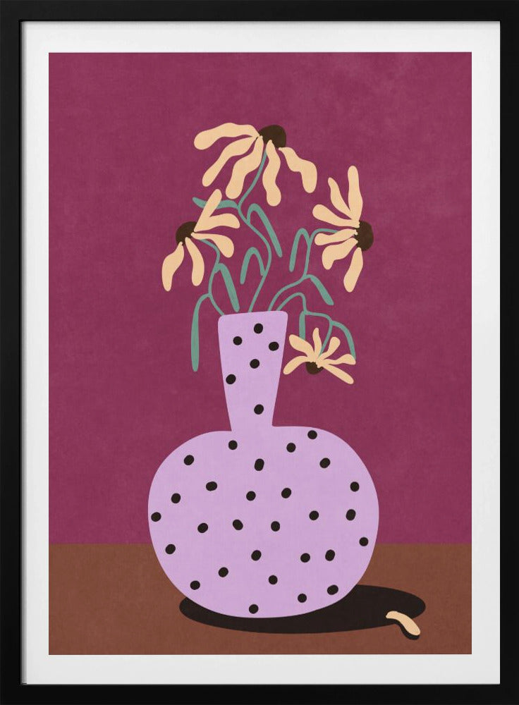 Blumen in der Vase | Poster