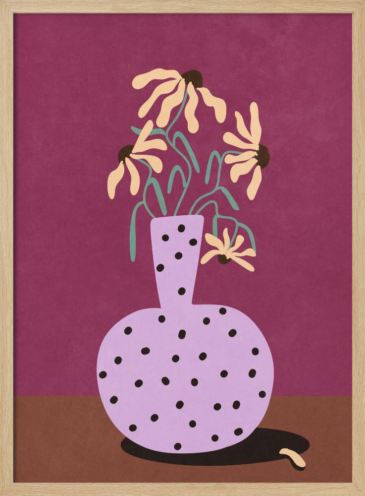 Blumen in der Vase | Poster