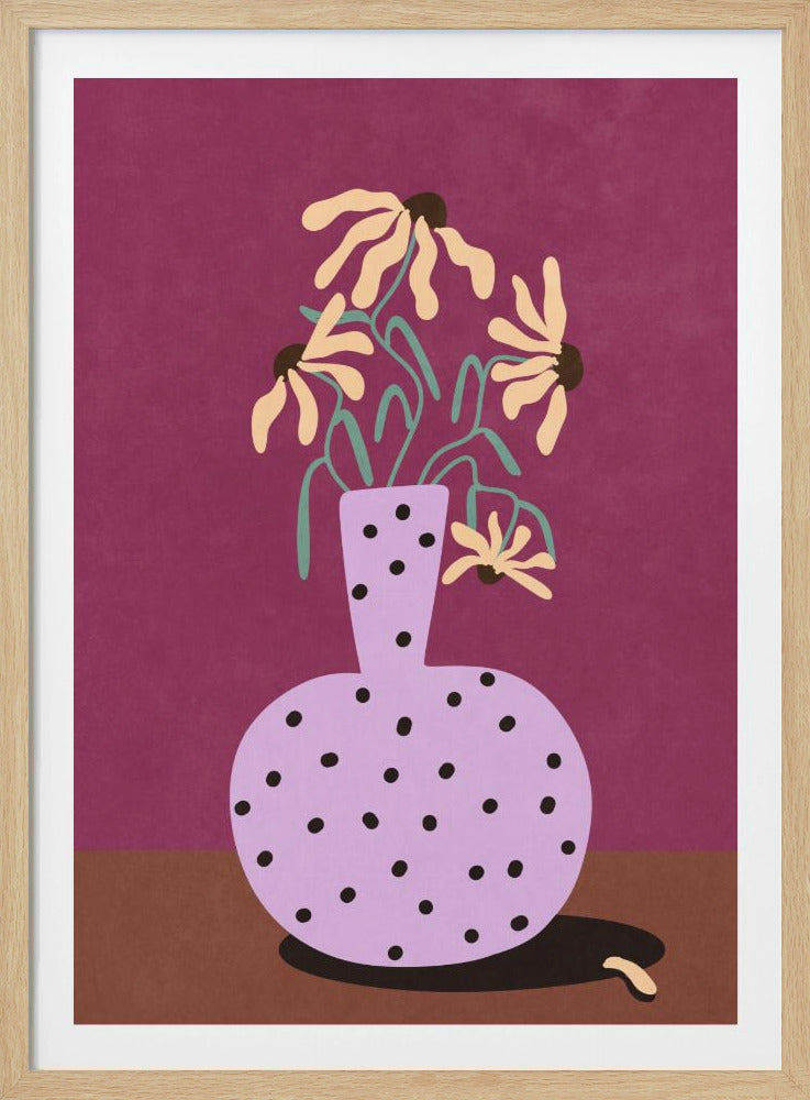 Blumen in der Vase | Poster