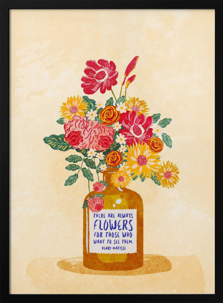 Immer Blumen | Poster