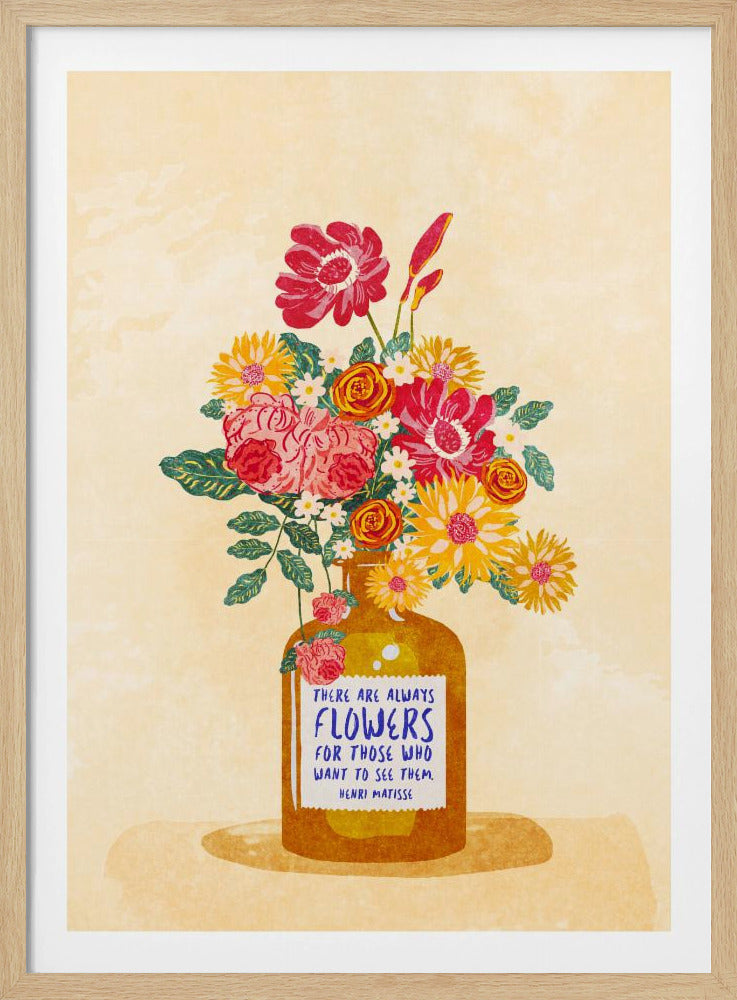 Immer Blumen | Poster