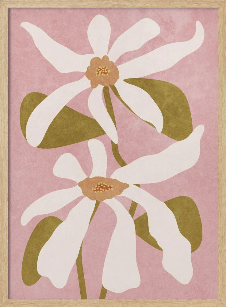 Abstrakte Blumen I | Poster