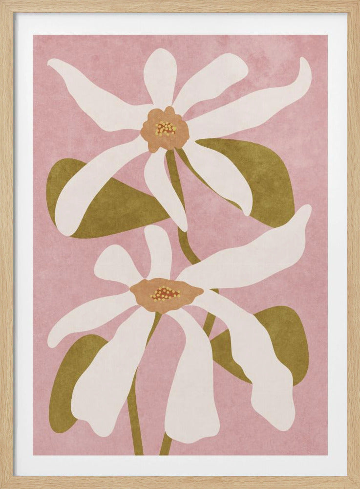 Abstrakte Blumen I | Poster