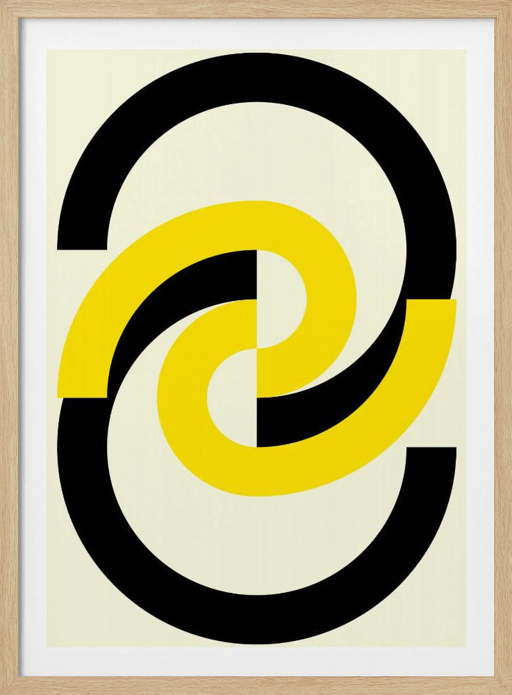 Ineinander verschlungene Kreise | Poster